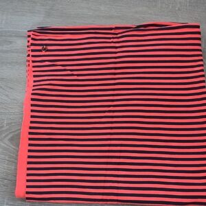 Lululemon Striped Orange Vinyasa Scarf